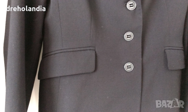 Дамски черно сако Esprit – М , снимка 3 - Сака - 51725952