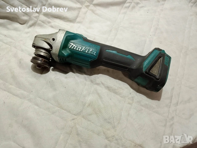 безчетков акумулаторен ъглошлайф makita dga 5 0 4