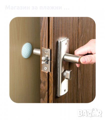 СИЛИКОНОВ СТОПЕР ПРОТЕКТОР ЗА СТЕНА - код 2127