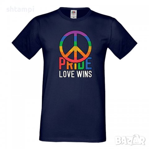 Мъжка тениска Pride Love Always Win multicolor Празник.Повод,Изненада, снимка 8 - Тениски - 37104998