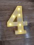 Светеща цифра - 4-ка, снимка 16