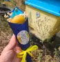 Свещи от пчелен восък - подарък за учители или ученици , снимка 2