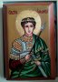 Икона- "Св. Димитър", снимка 1 - Икони - 29981445