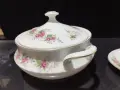 немски порцелан Бавария терин сосиера чиния елипса , снимка 14