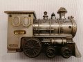Уникален Vintage JS 1926 Old Train метален парен локомотив и вагон - модел влак, снимка 5