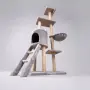 Многоетажна котешка драскалка с къщичка и легло, снимка 15