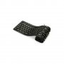 Клавиатура, силиконова, устойчива на заливане, прах и удари, USB Черна - код 0081, снимка 1