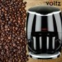 Кафеварка Rosberg Voltz 450W с две чаши, Черна, 2 ГОДИНИ ГАРАНЦИЯ, снимка 6