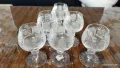 кристални чаши Ропотамо коняк, снимка 2