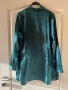 Дизайнерско ново  зелен сатен сатенено  кимоно Дидо Георгиев one size размер универсален , снимка 5