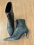 ZARA боти от змийска кожа, снимка 4
