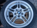 Лети джанти 17ки 5х120 BMW Syyle 66 + летни гуми 235/45/17 Continental, снимка 6