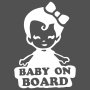 Стикери бебе в колата - Baby on board, снимка 17