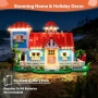 Ново LED Осветление за LEGO 43268 Lilo Stitch Beach House Disney Лего къща декорация, снимка 6