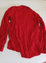 Дамска червена риза С-М размер , снимка 1 - Ризи - 44779117