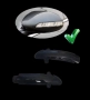 Динамични LED мигачи за огледала Mercedes CLS W219, S W221, E W211, CL W216, снимка 2