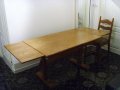 Маса с 4 стола, масив. Внос., снимка 12