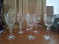 Кристални чаши Бохемия , снимка 1 - Антикварни и старинни предмети - 37761425