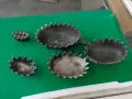 Стар руски комплект пепелници таралеж, снимка 3