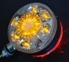 1 бр. червено-жълти LED ЛЕД габарити за огледало Обеци на камион 24V, снимка 2
