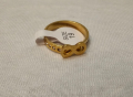 Дамски пръстен от медицинска стомана с камъни цирконии Безкрайност, снимка 1 - Пръстени - 44523511