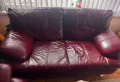 Кожени дивани тройка и двойка , снимка 2