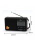 Блутут радио FP-9007BT-S, соларен панел, лампа, USBTF MP3, Powerbank, снимка 7