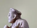 Окимоно Ебису изработена от плътна полимерна смола., снимка 2