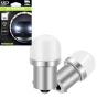 2 броя LED крушки BA15s бяла светлина 12V/24V за автомобил и камион, снимка 1