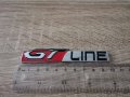 Peugeot GT Line Пежо ГТ лайн надпис емблема, снимка 3