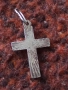 Старо сребърно кръстче 10121, снимка 5