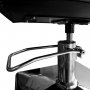 Елегантен фризьорски стол с копчета NRP620 - черен, снимка 5