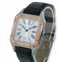 Cartier Santos - Dumont 38mm SWISS Movement Steel Rose Gold Дамски / Унисекс Различни Варианти, снимка 6