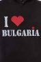 Нов мъжки суичър с трансферен печат I Love Bulgaria, Аз обичам България, снимка 8