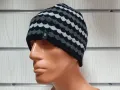 Нова зимна шапка MAREX с плетка на райета, снимка 5