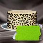 Леопард шарки силиконов молд форма декорация торта фондан шоколад и др., снимка 2