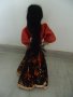 № 7165 стара кукла  - височина 32 см   - синтетика , текстил, снимка 3