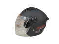 Каска за Мотор/Скутер/АТВ Черна Мат/Лак, снимка 3