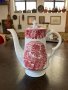Уникално красив английски порцеланов чайник №1789, снимка 1 - Антикварни и старинни предмети - 35476419