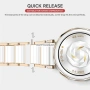 18 mm CERAMIC STEEL Керамична верижка каишка Huawei Watch GT6 41/GT5 Pro 42/GT5 41/GT4 41/Watch 5 42, снимка 11