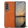 Samsung Galaxy Z Fold4 Удароустойчив Кожен Калъф и Протектор, снимка 5