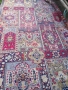 Красив персииски килим с богат и разнообразен орнамент., снимка 4