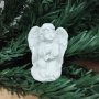 4251 Мини фигурка Ангелче с цветя в подаръчка торбичка, снимка 5