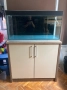 Продавам аквариум 245л (110х45х50) + шкаф и оборудване, снимка 1