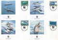 Монтсерат 1990 - 4 броя FDC Комплектна серия - WWF