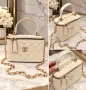 Chanel налична  чанта в черно бежово, снимка 4
