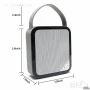 Ретро мини колонка КА 01 BT - мощност 5 W+FM+BT+MP3, снимка 5