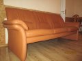 Кожен диван тройка Himolla само за ценители, снимка 2