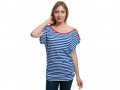 РАЗПРОДАЖБА!!! Нова дамска ефектна моряшка блуза-туника на райе, снимка 11