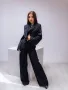 Елегантен черен дамски комплект от две части , снимка 3